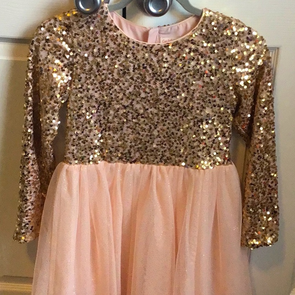Girls glittery dress